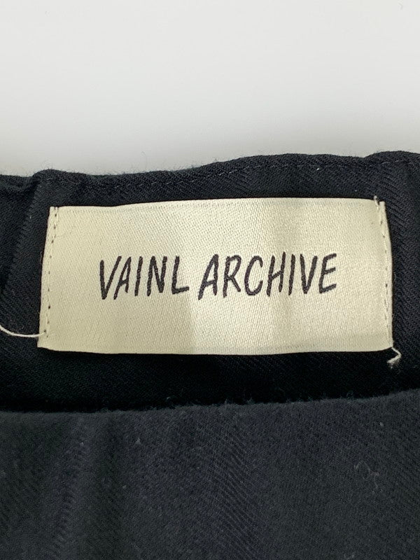 【中古品】【メンズ】 VAIL ARCHIVE ヴァイナルアーカイブ VAS21008 LIVE PANTS ボトムス パンツ ズボン 152-250428-AS-52-min サイズ：L カラー：ブラック 万代Net店