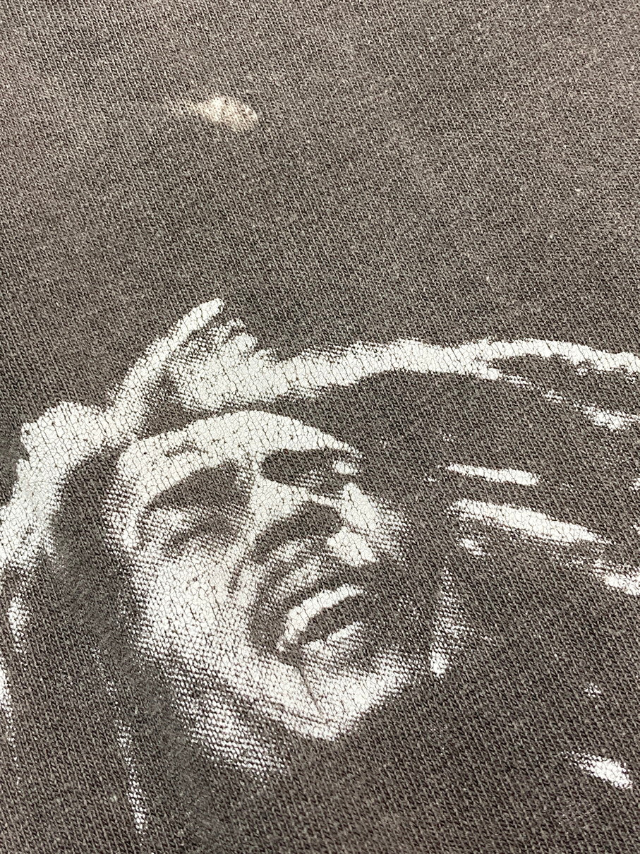 【中古品】【メンズ】 CHANGES 90's BOB MARLEY BIG PRINT TEE チェンジズ プリントTシャツ 半袖Tシャツ トップス 146-250422-yn-24-min サイズ：XL カラー：ダークグレー 万代Net店