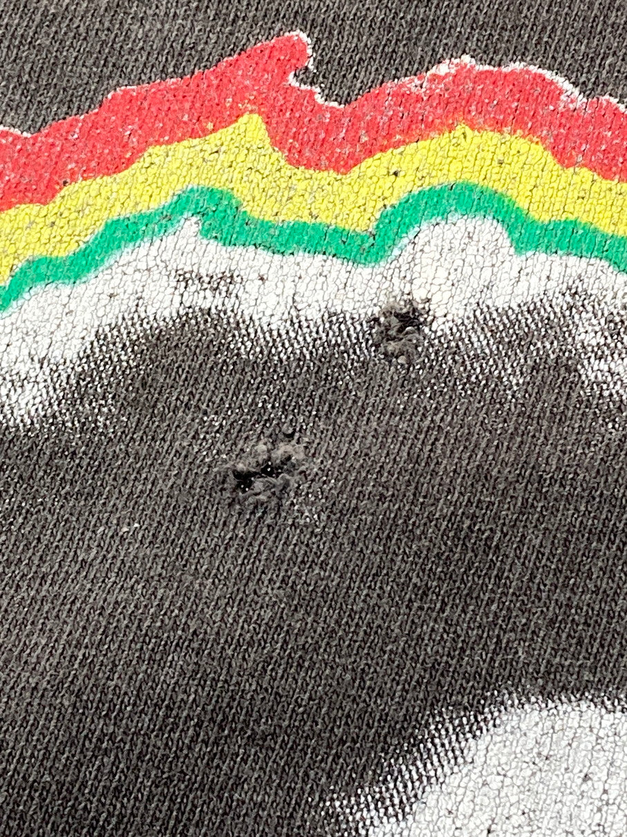 【中古品】【メンズ】 CHANGES 90's BOB MARLEY BIG PRINT TEE チェンジズ プリントTシャツ 半袖Tシャツ トップス 146-250422-yn-24-min サイズ：XL カラー：ダークグレー 万代Net店