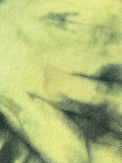 【中古品】【メンズ】 HANES c1988 DOORS JIM MORRISON BIG PRINT TEE ヘインズ プリントTシャツ 半袖Tシャツ トップス 146-250422-yn-28-min サイズ：L カラー：イエロー/グレー 万代Net店