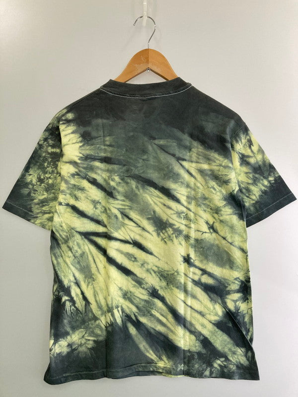 【中古品】【メンズ】 HANES c1988 DOORS JIM MORRISON BIG PRINT TEE ヘインズ プリントTシャツ 半袖Tシャツ トップス 146-250422-yn-28-min サイズ：L カラー：イエロー/グレー 万代Net店