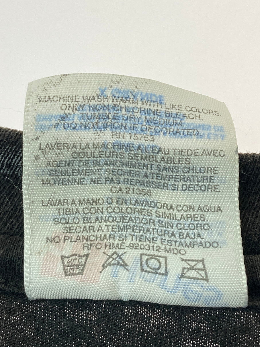 【中古品】【メンズ】 HANES 90's THE BEATLES HEY JUDE ALLOVER PRINT TEE ヘインズ 半袖Tシャツ トップス 146-250422-yn-25-min サイズ：XL カラー：ブラック 万代Net店