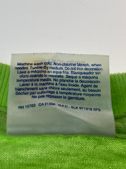 【中古品】【メンズ】 USED ユーズド c2004 THE BRIEFS BAND TEE Tシャツ トップス 146-250423-ks-38-min サイズ：M カラー：ライトグリーン 万代Net店