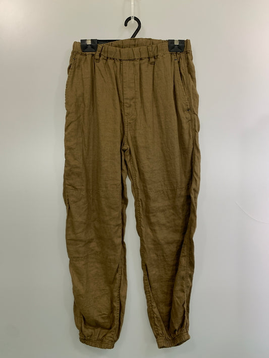 【中古品】【メンズ】 CAHLUMN カウラム 241-1460 LINEN GYM PANT リネン ジム パンツ ボトムス 151-260711-AS-22-min サイズ：M カラー：カーキ 万代Net店