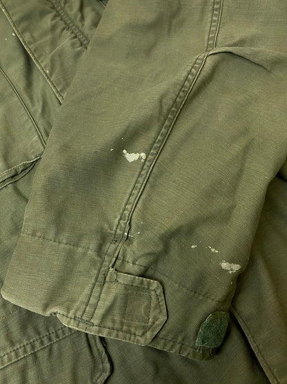 【現状渡し品】【メンズ】 ALPHA INDUSTRIES アルファインダストリーズ 70SM-65 フィールドジャケット DLA100-73-C-2905 ヴィンテージ ミリタリー ジャケット 145-251121-em-25-min サイズ：M カラー：カーキ 万代Net店