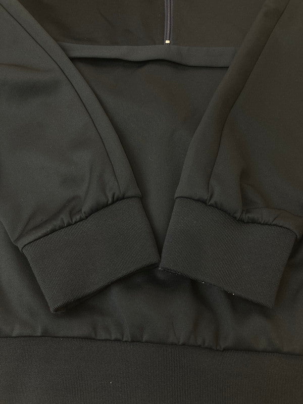【中古品】【メンズ】 DIME ダイム HALF ZIP TRACK JACKET ハーフ ジップ トラック ジャケット メンズ アウター ナイロン 142-250509-em-03-min サイズ：L カラー：ブラック 万代Net店