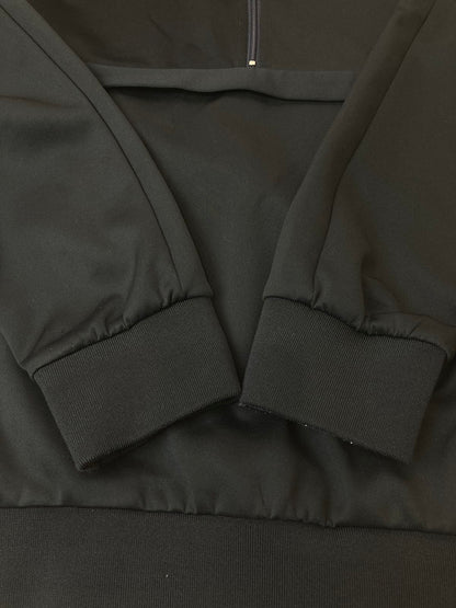 【中古品】【メンズ】 DIME ダイム HALF ZIP TRACK JACKET ハーフ ジップ トラック ジャケット メンズ アウター ナイロン 142-250509-em-03-min サイズ：L カラー：ブラック 万代Net店
