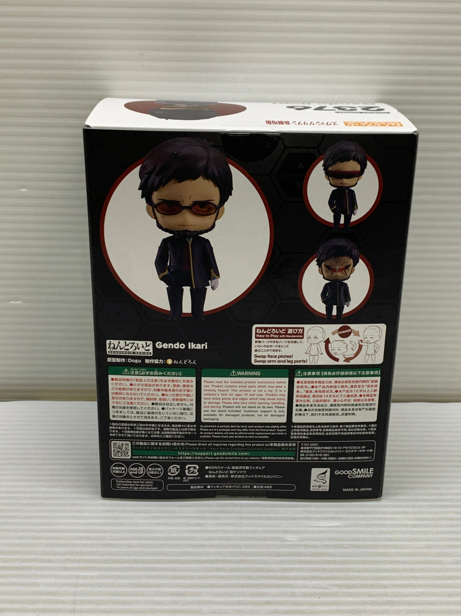 【中古品】 新世紀エヴァンゲリオン ねんどろいど 碇ゲンドウ フィギュア 052-260508-hu-03-min 万代Net店