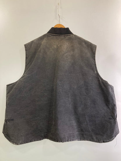 【現状渡し品】【メンズ】 Carhartt カーハート DACK VEST ダック ベスト メンズ ワークベスト キルティング 146-250509-em-11-min カラー：ブラック 万代Net店