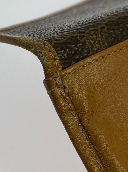 【中古品】【レディース】 CELINE セリーヌ マカダム ロングウォレット 長財布 181-250424-jt-22-min カラー：ブラウン 万代Net店