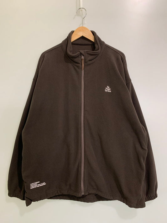 【中古品】【メンズ】 FRESHSERVICE フレッシュサービス FSW-23-ST-261 REFRESH!SERVICE. FLEECE TRACK JACKET アウター フリースジャケット 140-250422-AS-6-min サイズ：L カラー：ブラウン系 万代Net店