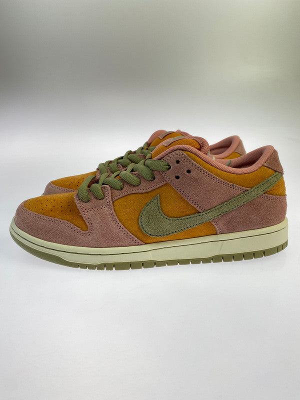 【中古美品】【メンズ】 NIKE ナイキ HJ4135-600 SB DUNK LOW PRO 靴 シューズ スニーカー SNEAKERS 160-250423-ks-48-min サイズ：27cm カラー：RED STARDUST/NATURAL OLIVE 万代Net店