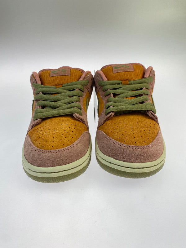 【中古美品】【メンズ】 NIKE ナイキ HJ4135-600 SB DUNK LOW PRO 靴 シューズ スニーカー SNEAKERS 160-250423-ks-48-min サイズ：27cm カラー：RED STARDUST/NATURAL OLIVE 万代Net店