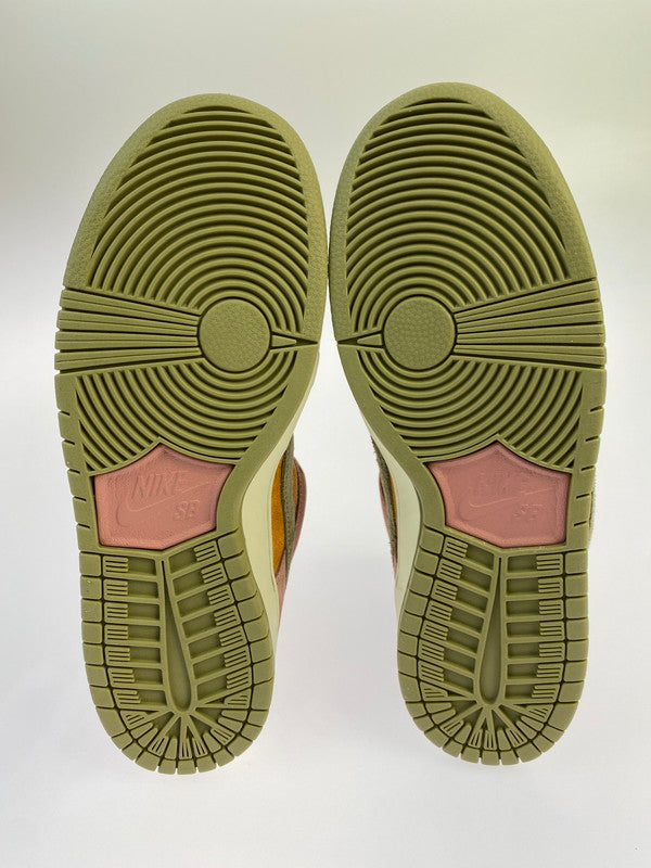 【中古美品】【メンズ】 NIKE ナイキ HJ4135-600 SB DUNK LOW PRO 靴 シューズ スニーカー SNEAKERS 160-250423-ks-48-min サイズ：27cm カラー：RED STARDUST/NATURAL OLIVE 万代Net店