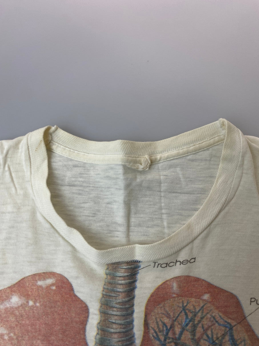 【現状渡し品】【メンズ】 USED ANATOMICAL CHART TEE ショートスリーブ 146-250422-AS-38-min カラー：ホワイト 万代Net店