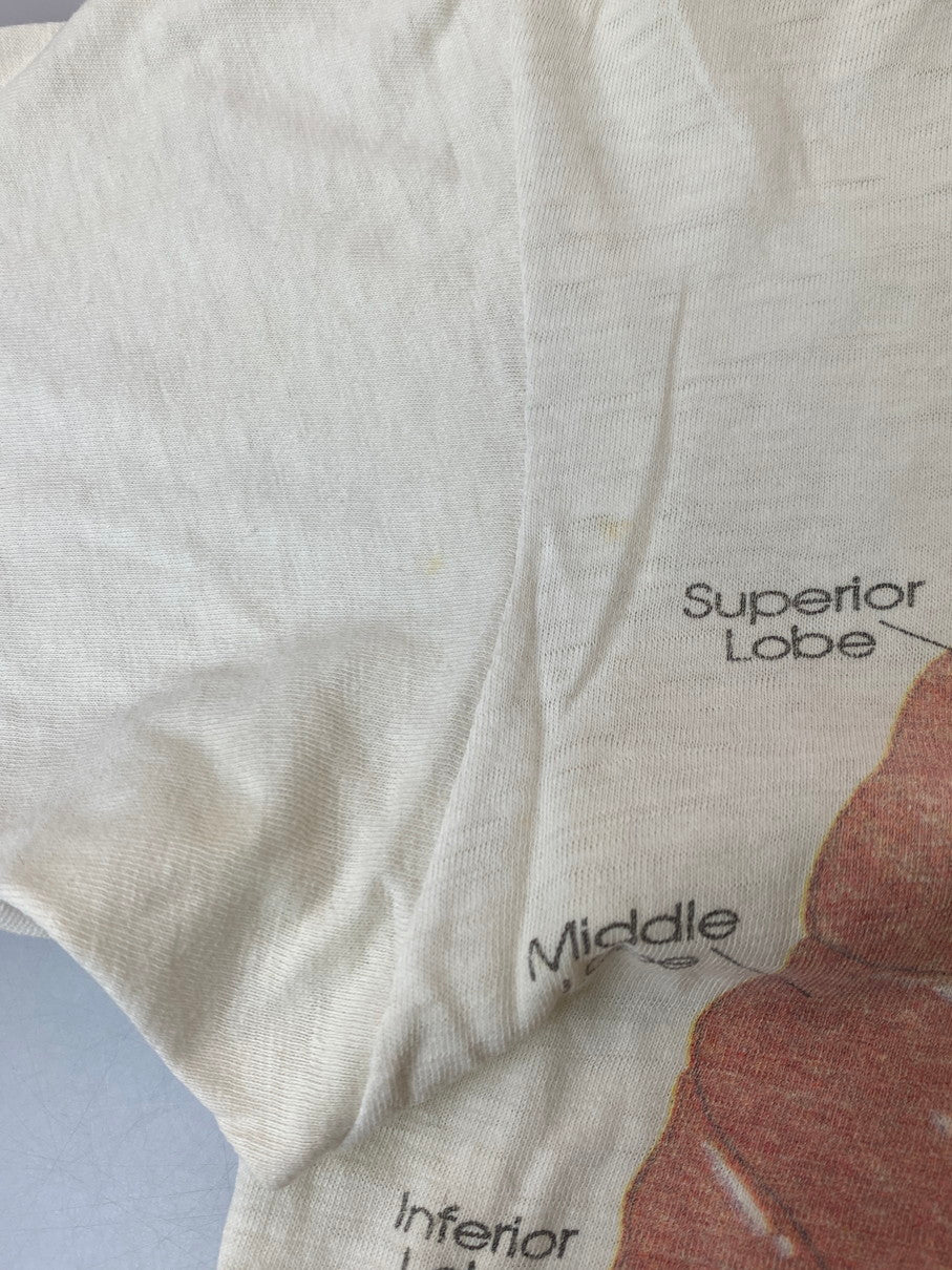 【現状渡し品】【メンズ】 USED ANATOMICAL CHART TEE ショートスリーブ 146-250422-AS-38-min カラー：ホワイト 万代Net店