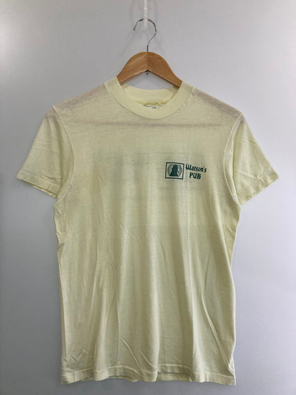 【現状渡し品】【メンズ】 HANES ヘインズ 80'S "WATSON'S PUB" PRINT TEE ショートスリーブ 146-250428-AS-17-min サイズ：M カラー：グリーン系 万代Net店