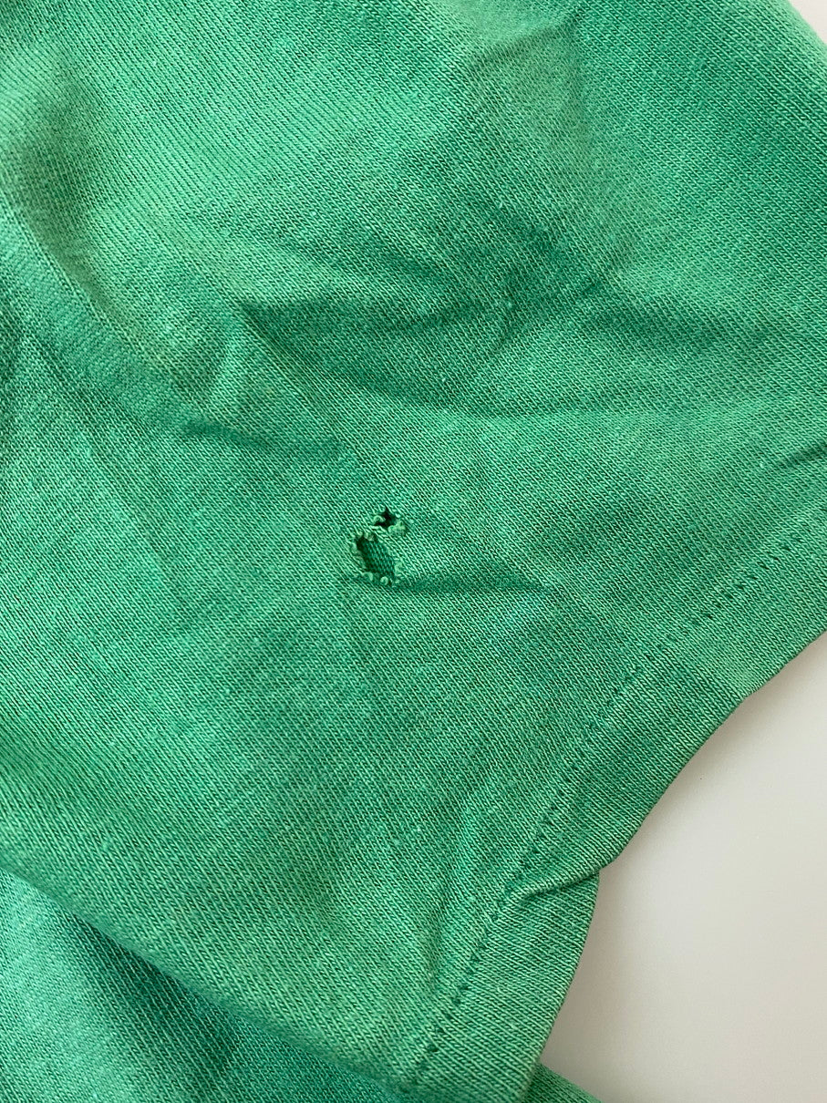 【現状渡し品】【メンズ】 SOUTHERN ATHLETIC サウザンアスレチック 60'S "NORTRE DAME" FOOTBALL TEE ショートスリーブ 146-250422-AS-35-min サイズ：M カラー：グリーン 万代Net店