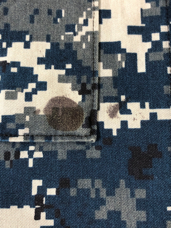 【現状渡し品】【メンズ】 U.S.ARMY ユーエスアーミー NMU CAMO MILITARY JACKET カモ ミリタリー ジャケット メンズ アウター 146-260510-em-63-min カラー：ブルー系 万代Net店