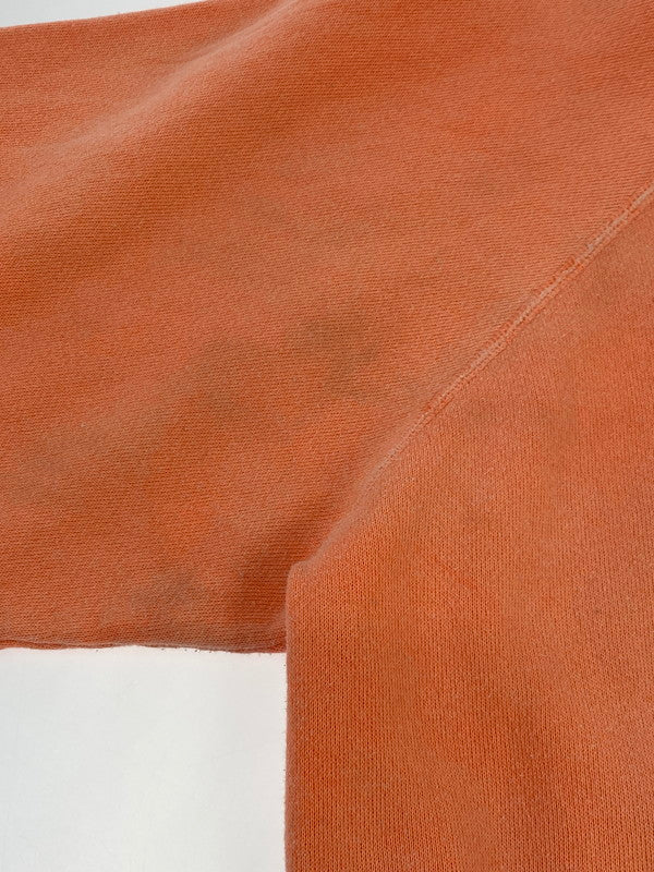 【現状渡し品】【メンズ】 HANES ヘインズ 80'S PRINT SWEATSHIRT スウェット トレーナー 146-250713-AS-19-min サイズ：XL カラー：オレンジ系 万代Net店