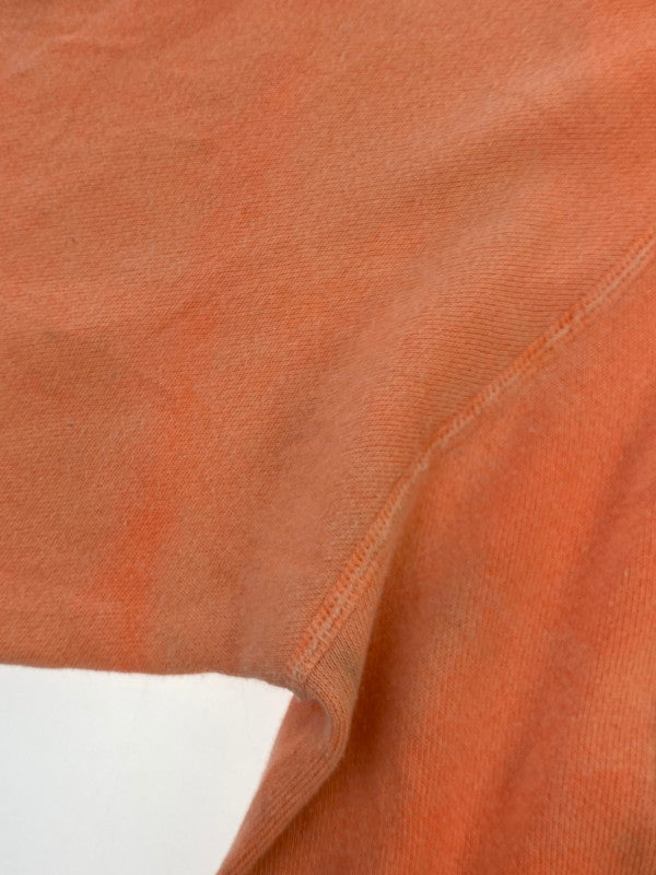 【現状渡し品】【メンズ】 HANES ヘインズ 80'S PRINT SWEATSHIRT スウェット トレーナー 146-250713-AS-19-min サイズ：XL カラー：オレンジ系 万代Net店