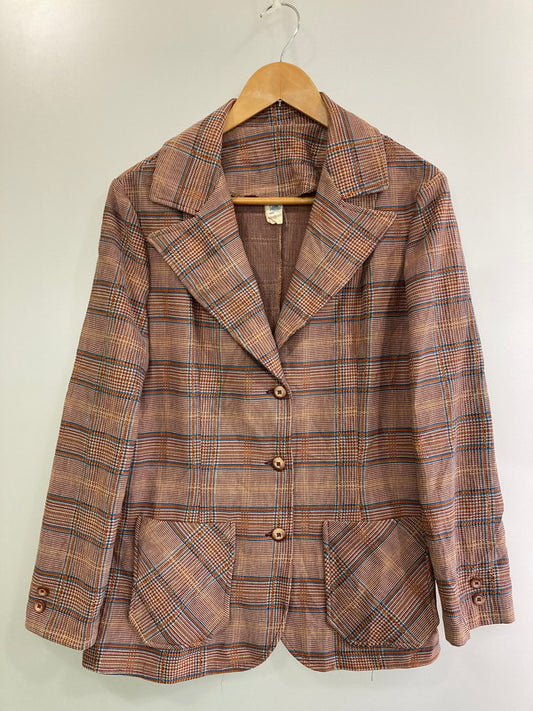 【中古品】【メンズ】 ILGWU 70'S TAILORED JACKET テーラードジャケット 146-250721-ks-22-min 万代Net店