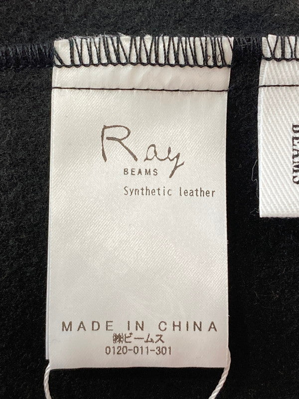 【中古品】【レディース】 RAY BEAMS レイ ビームス 61-23-101-370 23SS ニーシーム ワイドパンツ 171-250427-ks-51-min サイズ：1 カラー：ブラック 万代Net店