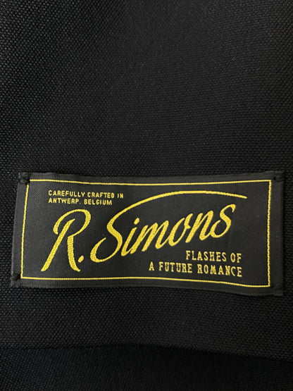 【中古品】【メンズ】 RAF SIMONS ラフシモンズ 221-544 22SS OVERSIZED SCHOOL UNIFORM BLAZER テーラードジャケット 141-250422-AS-55-min サイズ：M カラー：ブラック 万代Net店