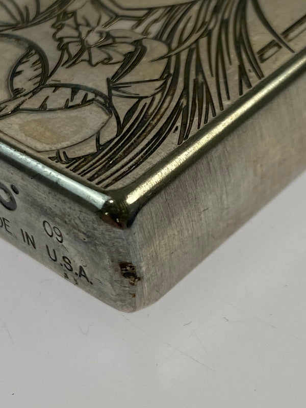 【中古品】【メンズ/レディース】 ZIPPO ジッポ 夜明け前より瑠璃色な フィーナ オイルライター キャラクター アニメ 206-250427-em-06-min カラー：シルバー 万代Net店