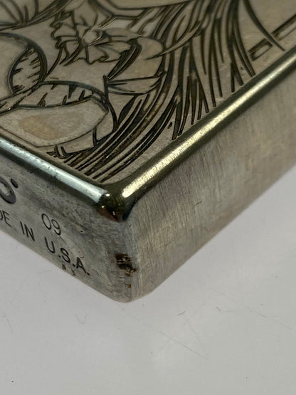 【中古品】【メンズ/レディース】 ZIPPO ジッポ 夜明け前より瑠璃色な フィーナ オイルライター キャラクター アニメ 206-250427-em-06-min カラー：シルバー 万代Net店