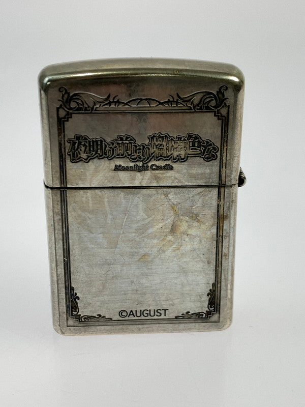 【中古品】【メンズ/レディース】 ZIPPO ジッポ 夜明け前より瑠璃色な フィーナ オイルライター キャラクター アニメ 206-250427-em-06-min カラー：シルバー 万代Net店