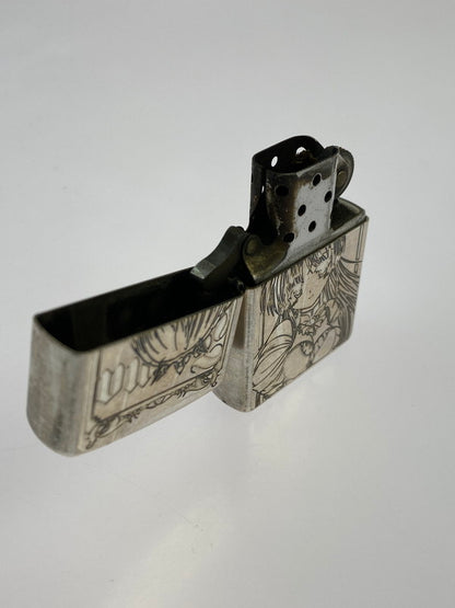 【中古品】【メンズ/レディース】 ZIPPO ジッポ 夜明け前より瑠璃色な フィーナ オイルライター キャラクター アニメ 206-250427-em-06-min カラー：シルバー 万代Net店