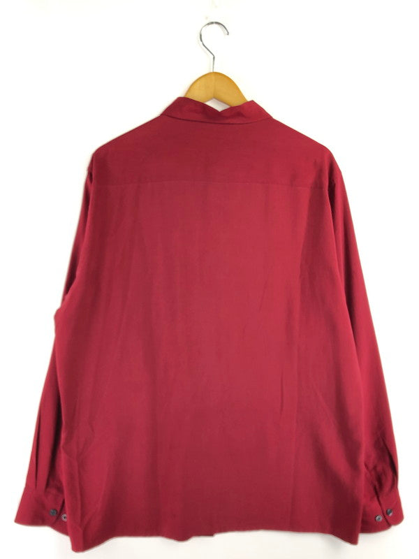 【中古品】【メンズ】 MURANO ムラーノ SILK SHIRT シルク シャツ トップス 146-260411-rt-22-tag カラー：レッド 万代Net店