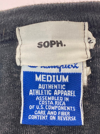 【中古品】【メンズ】 F.C.R.B. エフシーアールビー ×SOPH 90S FOOTBALL TEE Tシャツ トップス 142-250503-ks-34-min サイズ：M カラー：ブラック 万代Net店