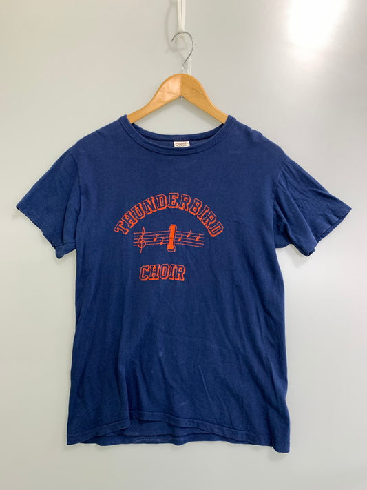 【現状渡し品】【メンズ】 SPORT-T BY STEDMAN ステッドマン 70-80S THUNDERBIRD CHOIR TEE Tシャツ トップス 146-250427-ks-29-min サイズ：M カラー：ブルー系 万代Net店