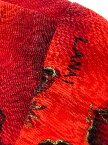 【中古品】【メンズ】 FASHIONS OF HAWAII 60'S ALOHA SHIRT 古銭ボタン アロハシャツ トップス 146-250710-ks-104-min カラー：レッド系 万代Net店