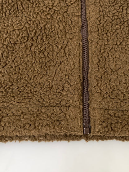 【現状渡し品】【メンズ】 GRAMICCI グラミチ BRRPB-03 FLEECE JACKET フリースジャケット 144-250427-ks-18-min サイズ：S カラー：ブラウン 万代Net店