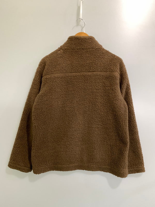 【現状渡し品】【メンズ】 GRAMICCI グラミチ BRRPB-03 FLEECE JACKET フリースジャケット 144-250427-ks-18-min サイズ：S カラー：ブラウン 万代Net店