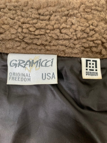 【現状渡し品】【メンズ】 GRAMICCI グラミチ BRRPB-03 FLEECE JACKET フリースジャケット 144-250427-ks-18-min サイズ：S カラー：ブラウン 万代Net店