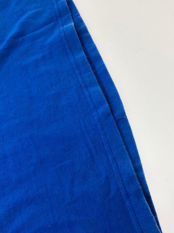 【中古品】【メンズ】 FRUIT OF THE LOOM フルーツ オブ ザ ルーム 00'S STEREOLAB PRINT TEE プリント Tシャツ トップス 146-250427-ks-43-min サイズ：M カラー：ブルー 万代Net店