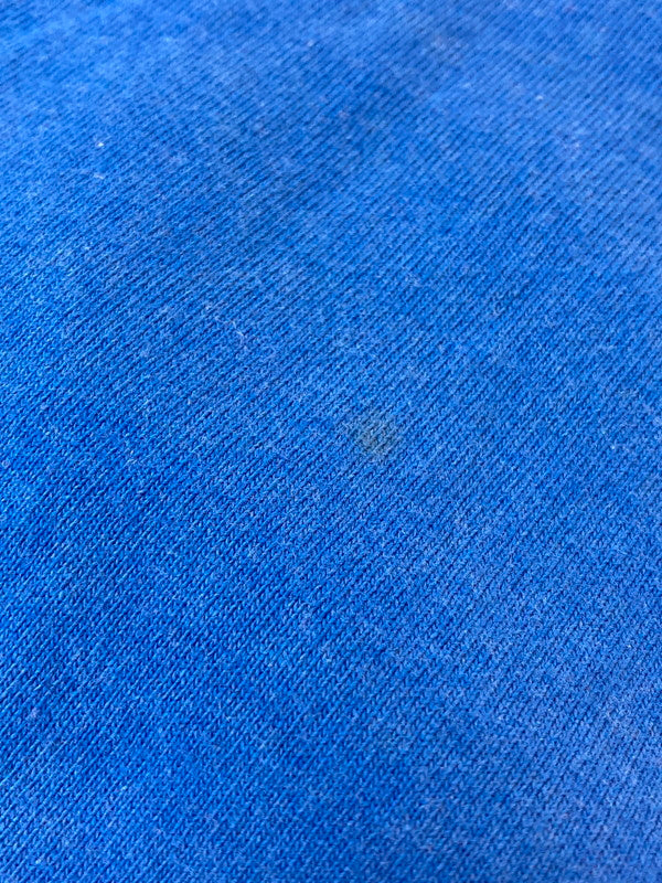 【中古品】【メンズ】 FRUIT OF THE LOOM フルーツ オブ ザ ルーム 00'S STEREOLAB PRINT TEE プリント Tシャツ トップス 146-250427-ks-43-min サイズ：M カラー：ブルー 万代Net店