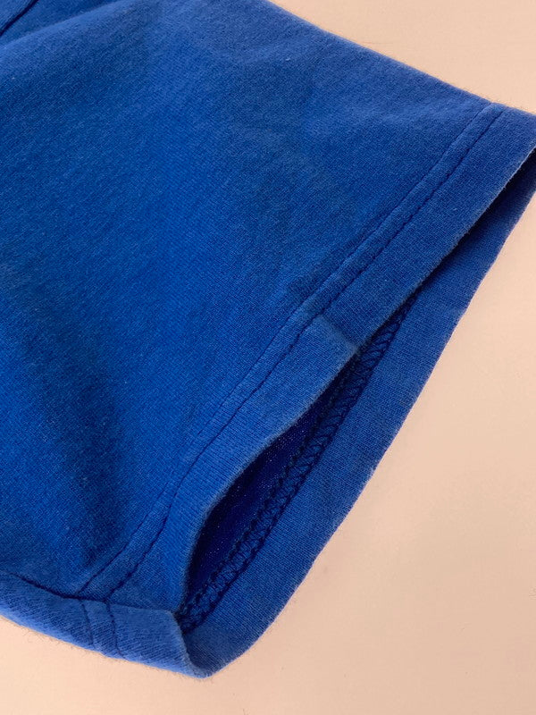 【中古品】【メンズ】 FRUIT OF THE LOOM フルーツ オブ ザ ルーム 00'S STEREOLAB PRINT TEE プリント Tシャツ トップス 146-250427-ks-43-min サイズ：M カラー：ブルー 万代Net店