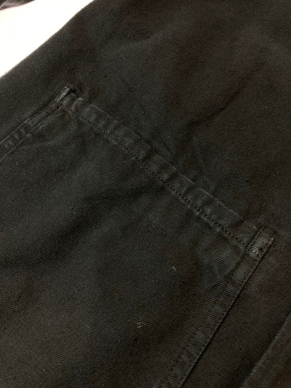 【中古品】【メンズ】 EURO VINTAGE ユーロ ヴィンテージ 60-70S FRENCH BLACK MOLESKIN JACKET ジャケット 146-250427-ks-32-min サイズ：不明 カラー：ブラック 万代Net店