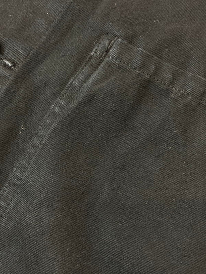 【中古品】【メンズ】 EURO VINTAGE ユーロ ヴィンテージ 60-70S FRENCH BLACK MOLESKIN JACKET ジャケット 146-250427-ks-32-min サイズ：不明 カラー：ブラック 万代Net店