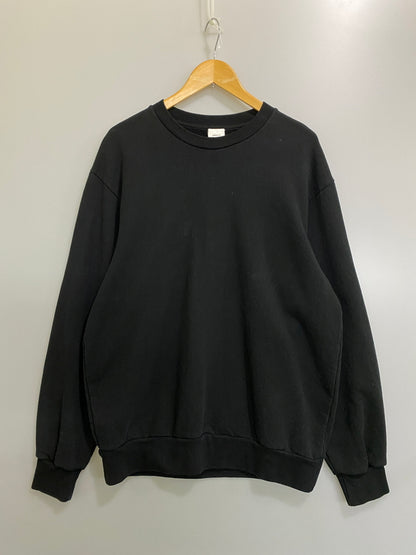 【中古品】【メンズ】 PLLLLLLEEEASSE プリーズ SWEATSHIRT スウェットシャツ トレーナー トップス 141-260709-yn-04-min サイズ：L カラー：ブラック 万代Net店