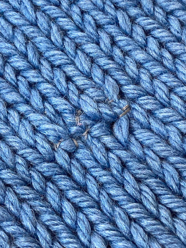 【現状渡し品】【メンズ】 VINTAGE ヴィンテージ 50-60S 飛行機柄カウチンニット 146-250427-ks-37-min サイズ：不明 カラー：ブルー 万代Net店