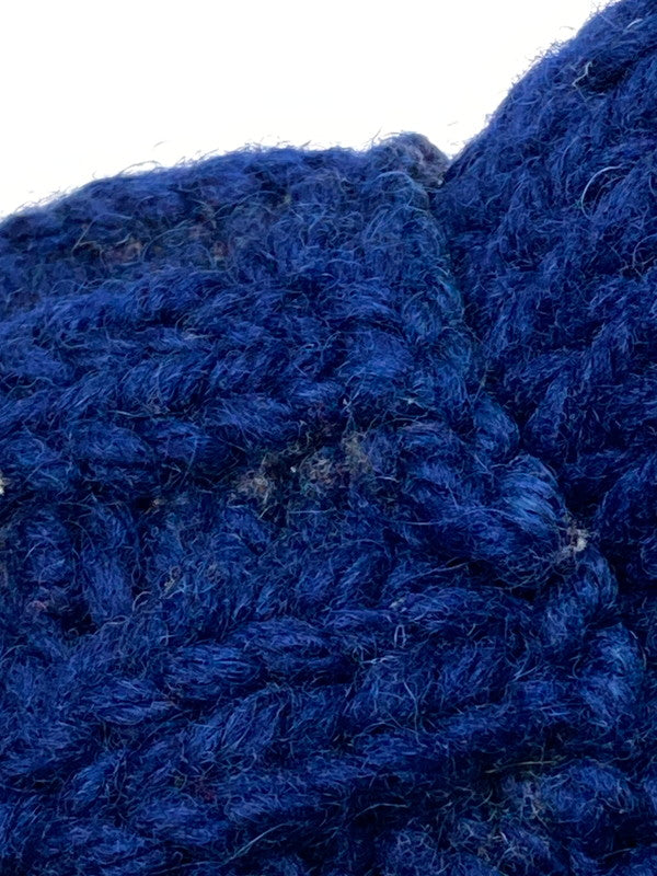 【現状渡し品】【メンズ】 VINTAGE ヴィンテージ 50-60S 飛行機柄カウチンニット 146-250427-ks-37-min サイズ：不明 カラー：ブルー 万代Net店