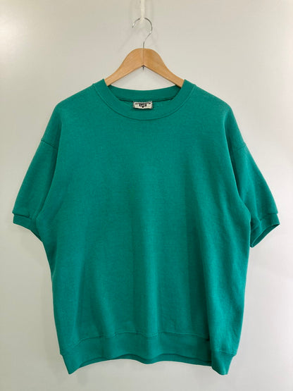 【中古品】【メンズ】 LEE リー 90S SHORT SLEEVE SWEATSHIRT スウェットシャツ 146-250427-ks-53-min サイズ：L カラー：グリーン系 万代Net店