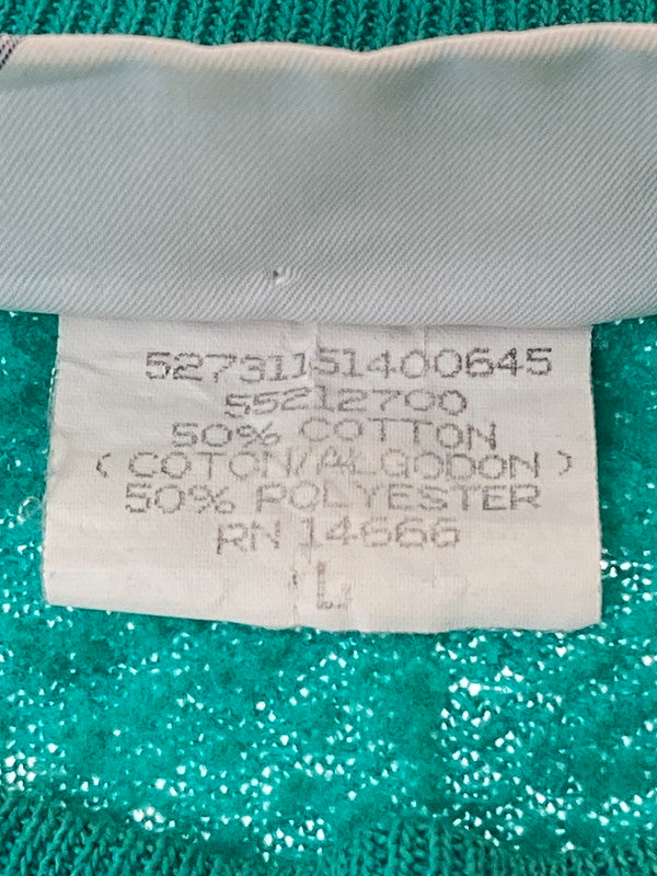 【中古品】【メンズ】 LEE リー 90S SHORT SLEEVE SWEATSHIRT スウェットシャツ 146-250427-ks-53-min サイズ：L カラー：グリーン系 万代Net店