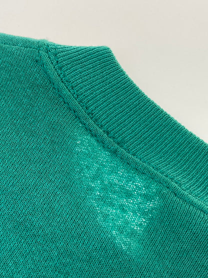 【中古品】【メンズ】 LEE リー 90S SHORT SLEEVE SWEATSHIRT スウェットシャツ 146-250427-ks-53-min サイズ：L カラー：グリーン系 万代Net店